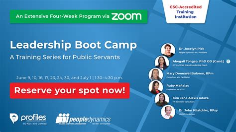 psmj leadership bootcamp
